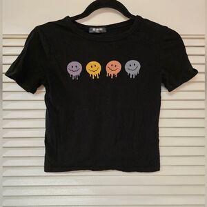 G Mini U.S.A. - Melting Smiley Faces Short-Sleeve Shirt